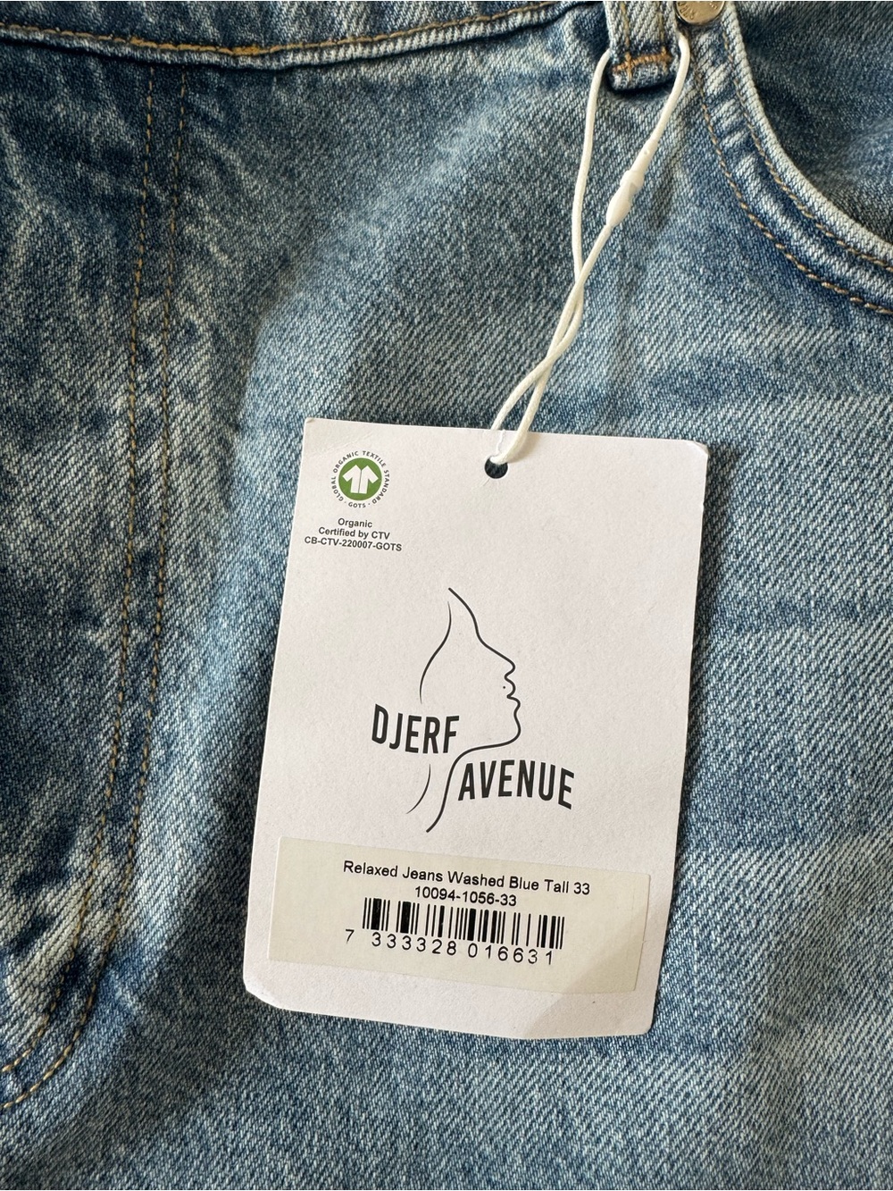 Djerf Avenue NWT Relaxed Jeans - Picture 9 of 10